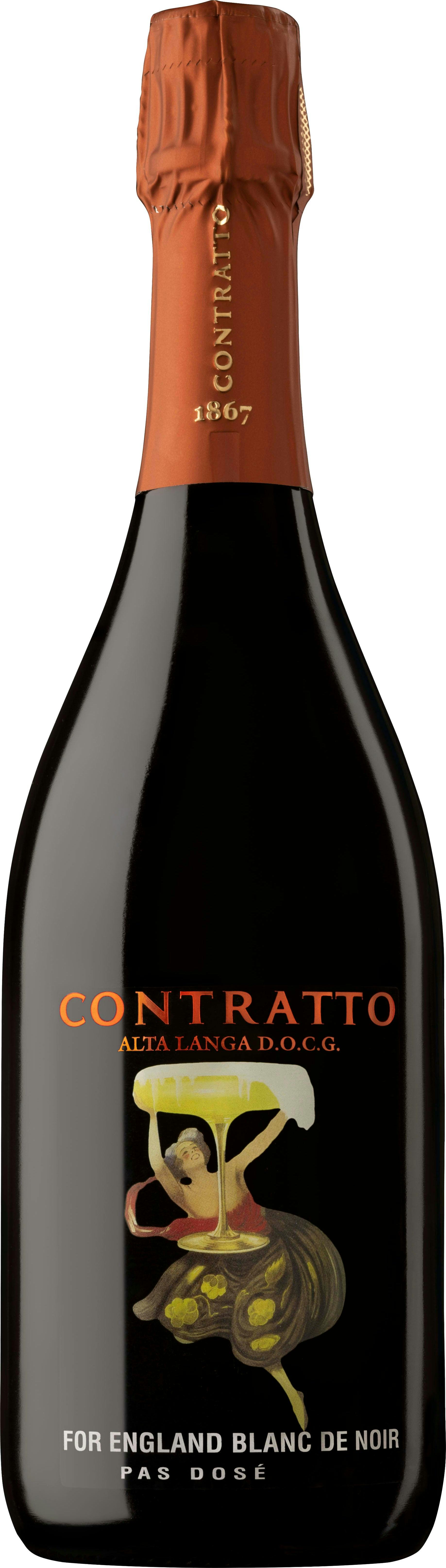 Various Wine Contratto For England Blanc De Noir 2021 75Cl - Pack Of 6