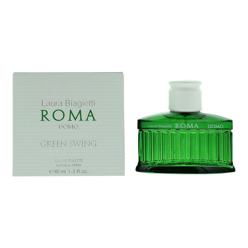 Laura Biagiotti Men's Green Roma Uomo Swing Eau De Toilette 40Ml