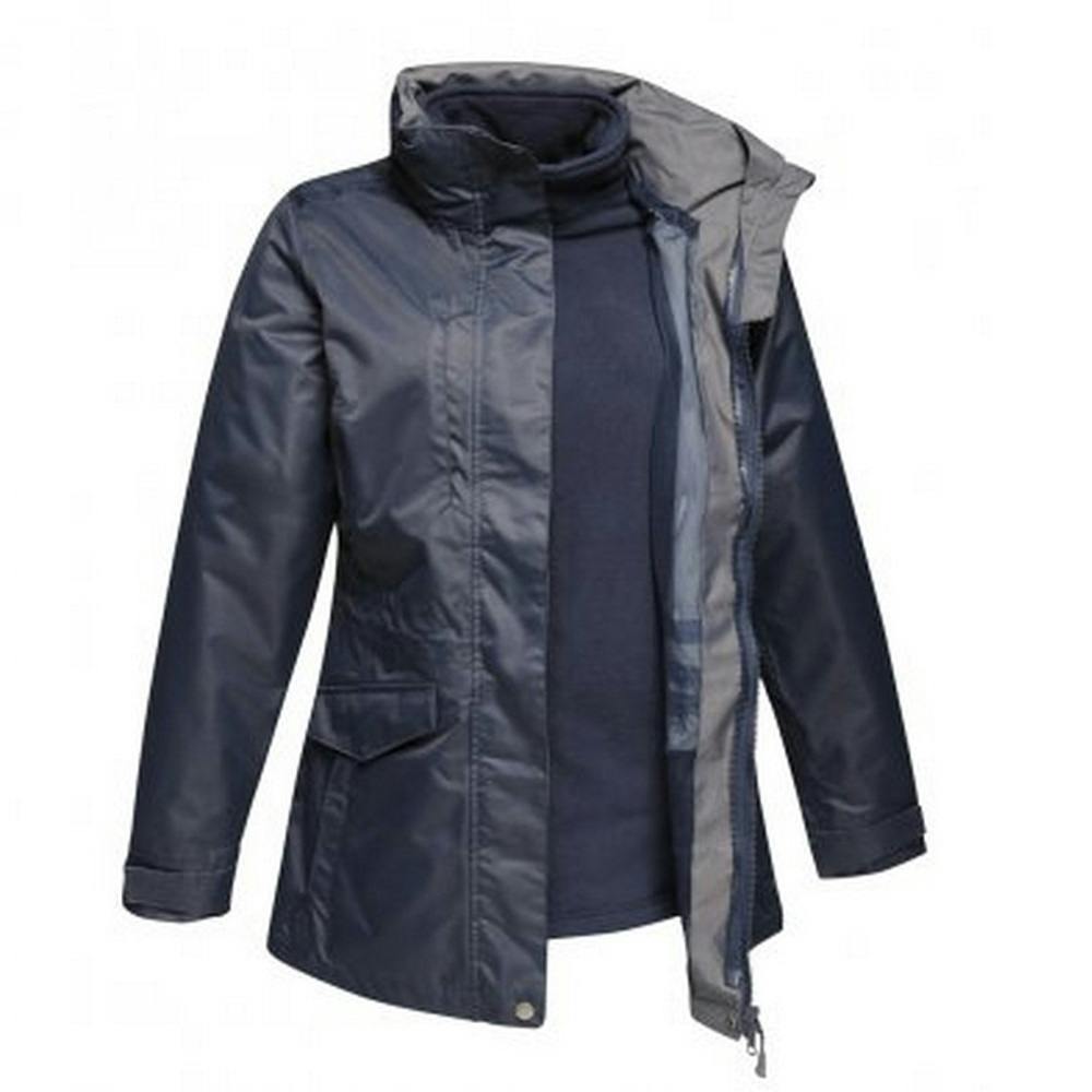 Regatta Women's Benson Iii 3-In-1 Breathable Jacket - Navy/Navy - 20 Uk - Navy/Navy - 100% Polyester