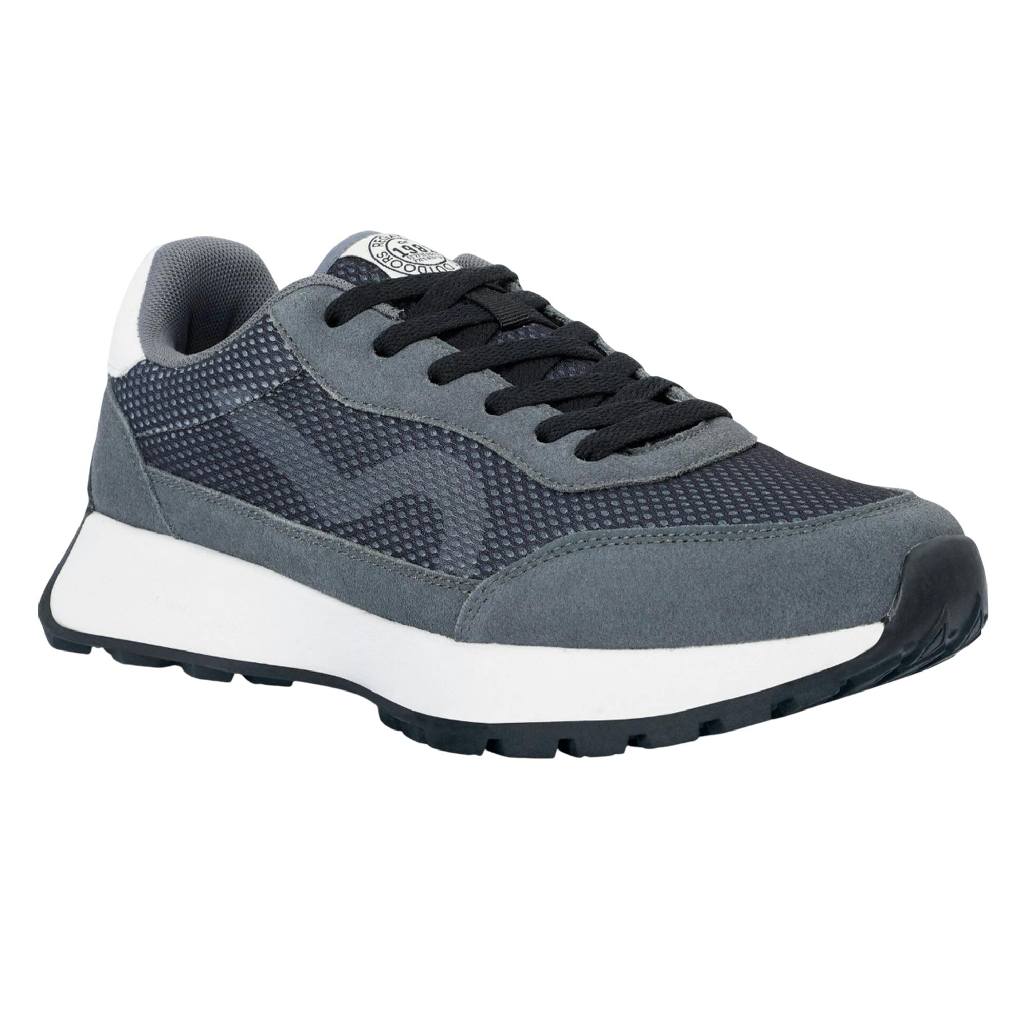Regatta Men's Black Marine Heritage Suede Trainers - /Briar - 8 Uk - /Briar - 100% Mixed