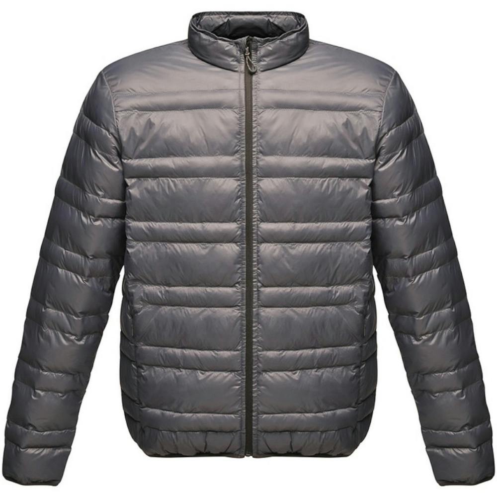 Regatta Men's Grey/Black Professional Firedown Insulated Jacket - Seal - S - Seal - 100% Polyamide