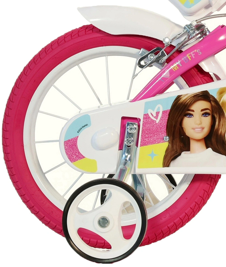 Dino Bikes Unisex Pink Barbie 16" Bicycle In Size 16 - Image 3