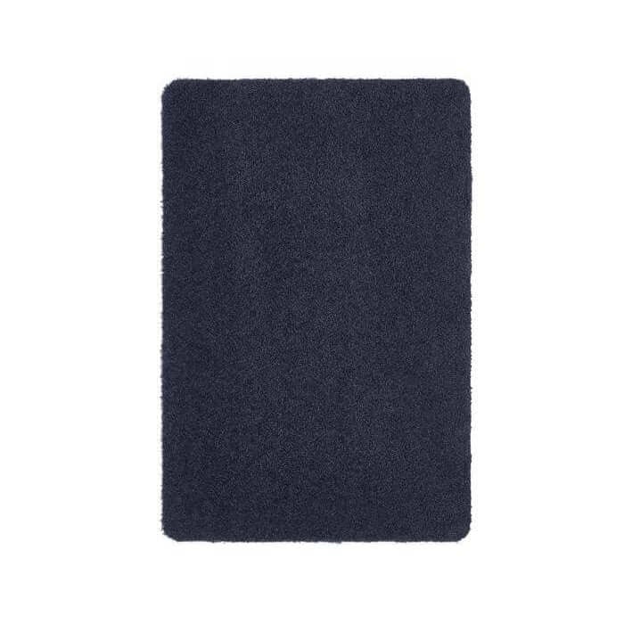 Rackhams Blue Eco-Friendly Soft Washable Mat And Runner - 80X100 Cm