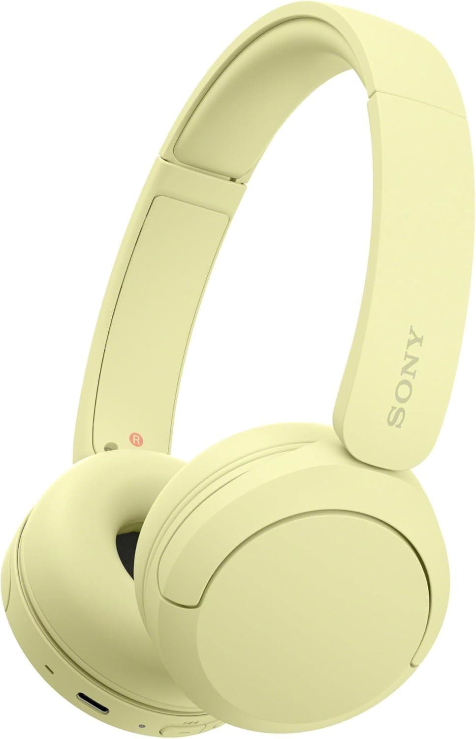 Sony Whch520 Wireless Bluetooth Headphones Multipoint Yellow - Image 6