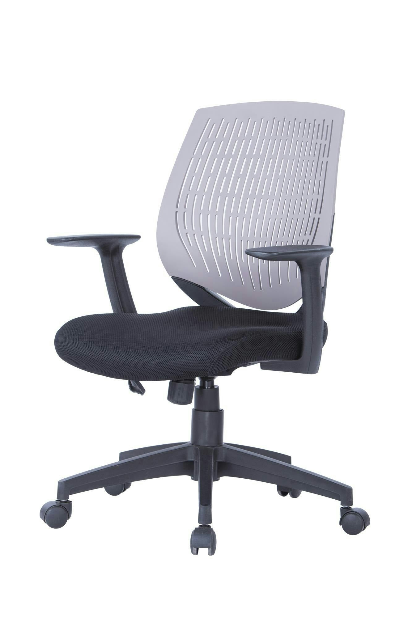 Dorel Home Grey/Black Malibu Office Chair In