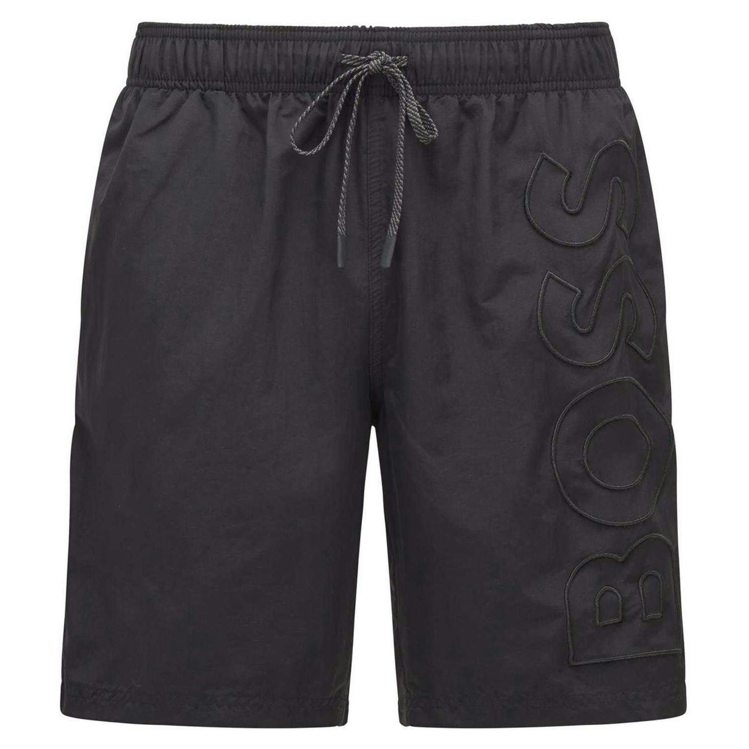 Boss Men's Black Swim Shorts - S - 100% Mixed