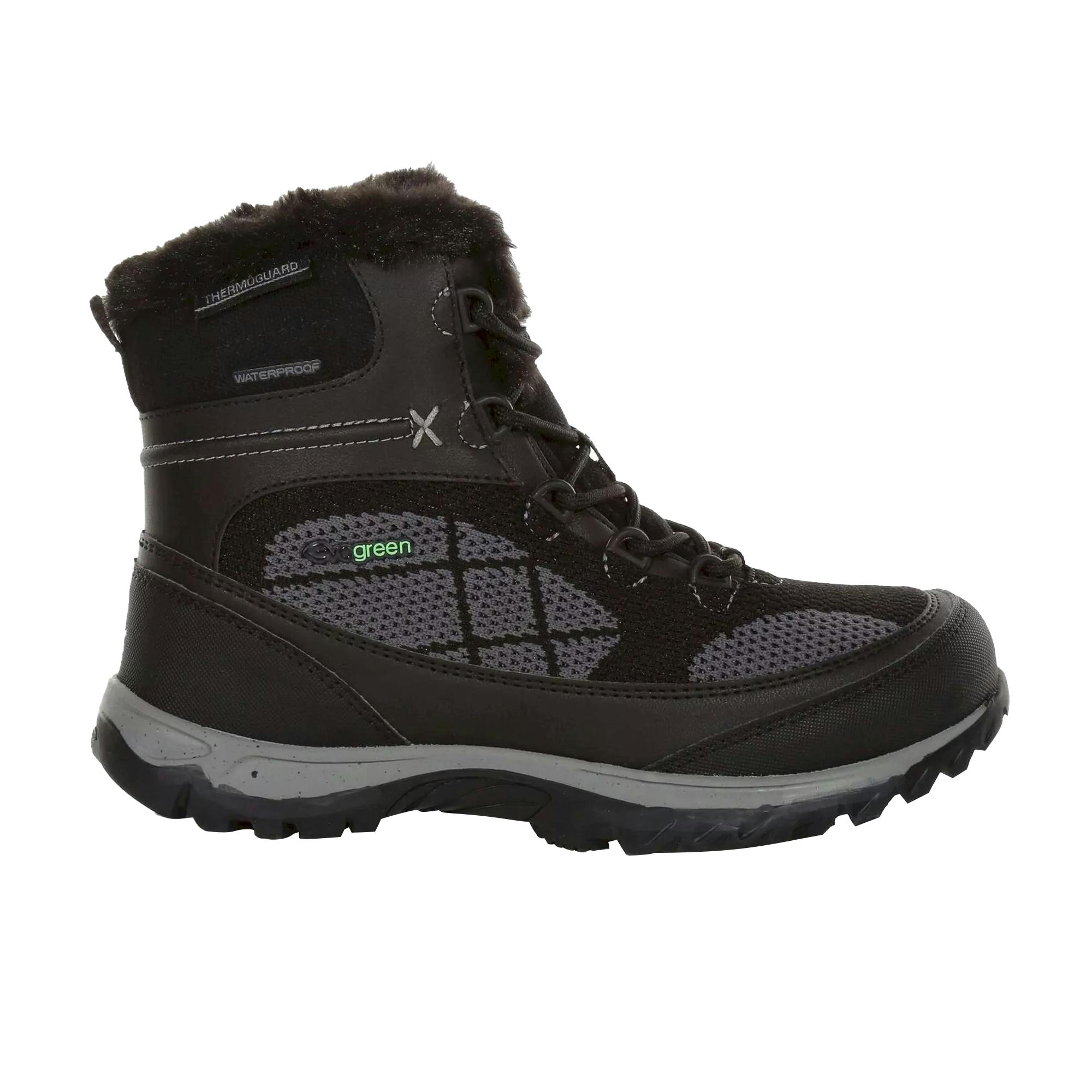 Regatta Women's Black Hawthorn Evo Walking Boots - /Granite - 3 Uk - /Granite - 50% Nylon/30% Rubber/10% Faux Fur/10% Foam