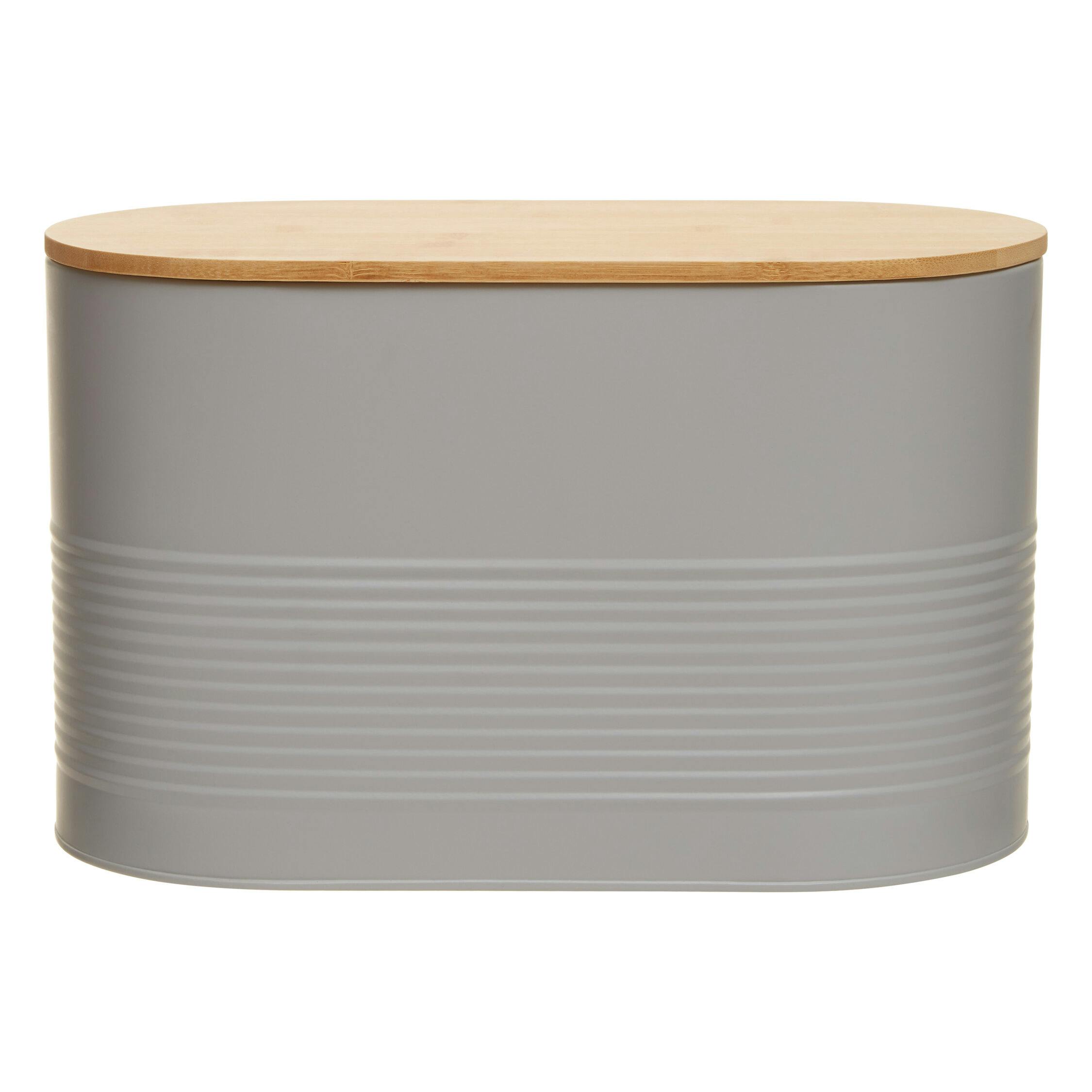 Maison By Premier Grey Alton Bread Bin