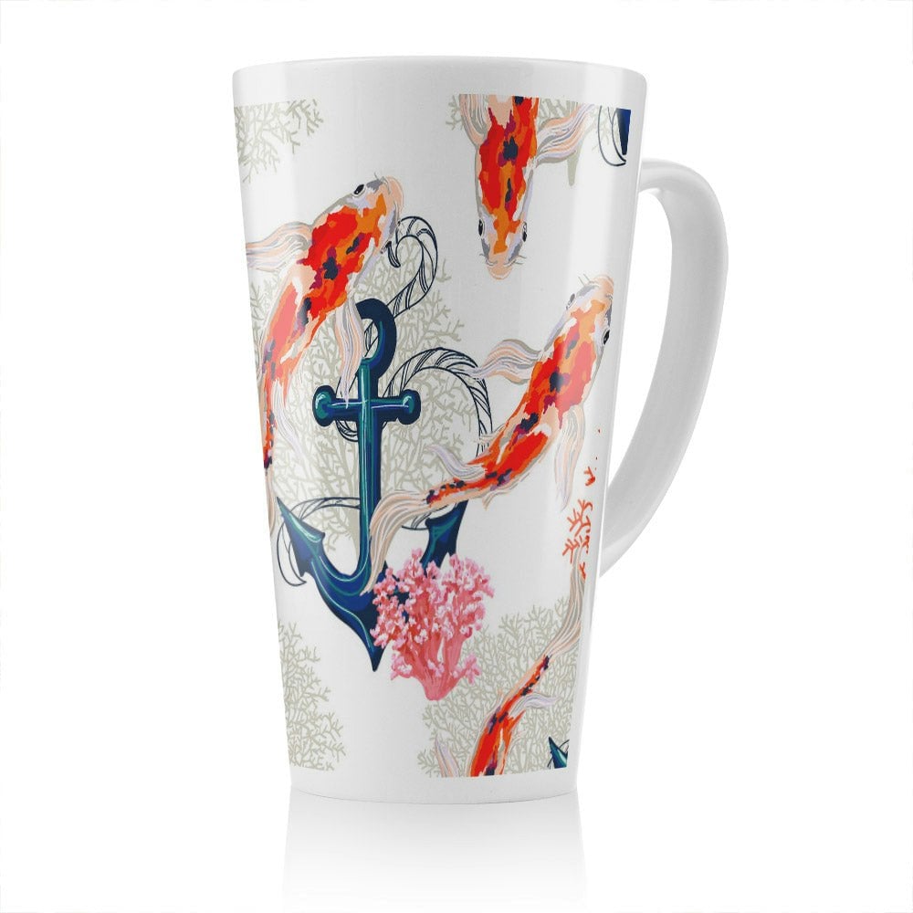 Rackhams Anchor & Fish Latte Mug