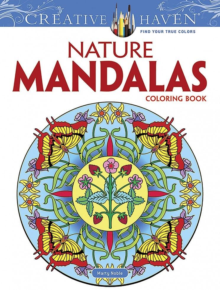 Creative Haven Nature Mandalas by Marty Noble (PB 2012) - Image 7