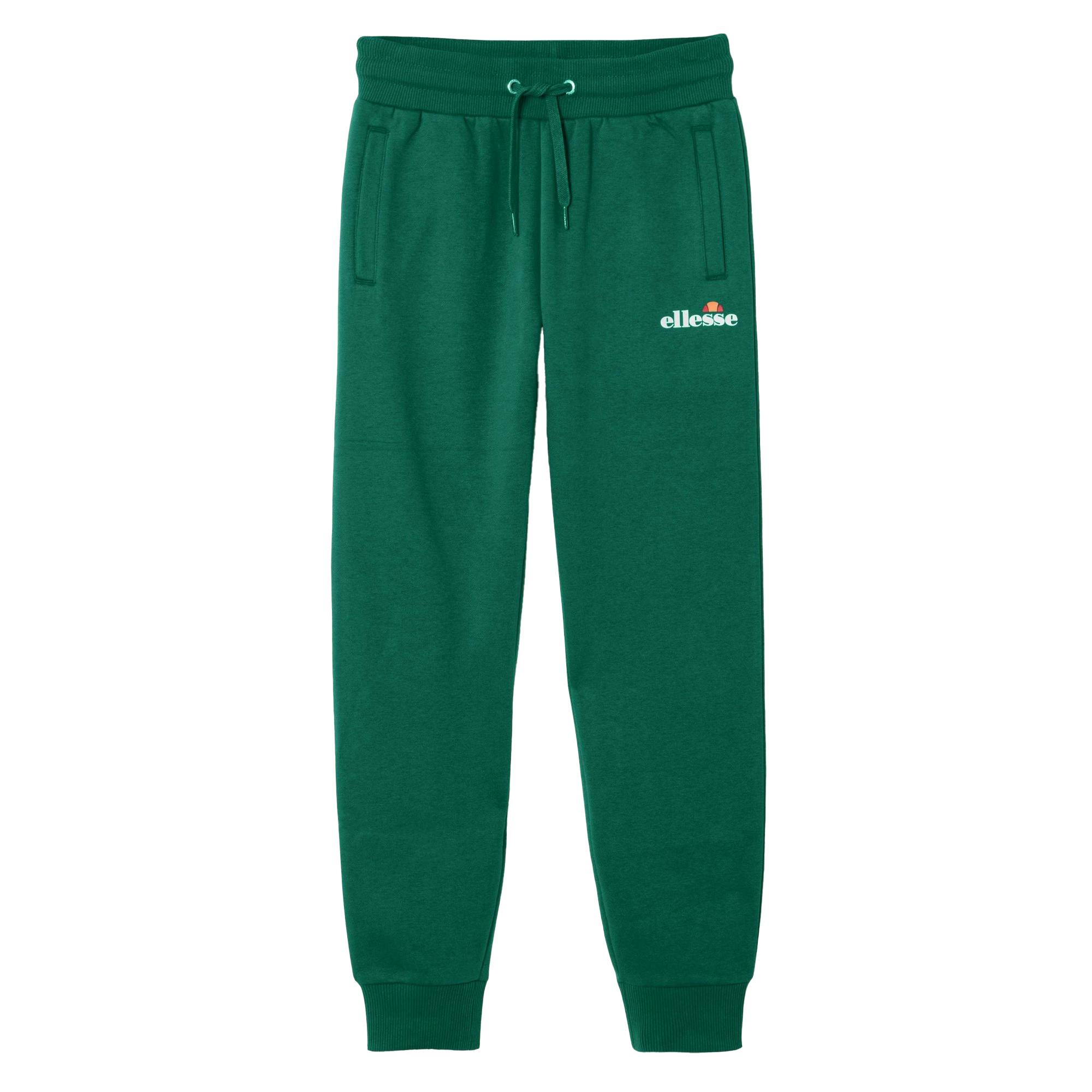 Ellesse Boys Dark/Green Stasere 2 Jogging Bottoms - 10-11 Years - 70% Cotton/30% Polyester