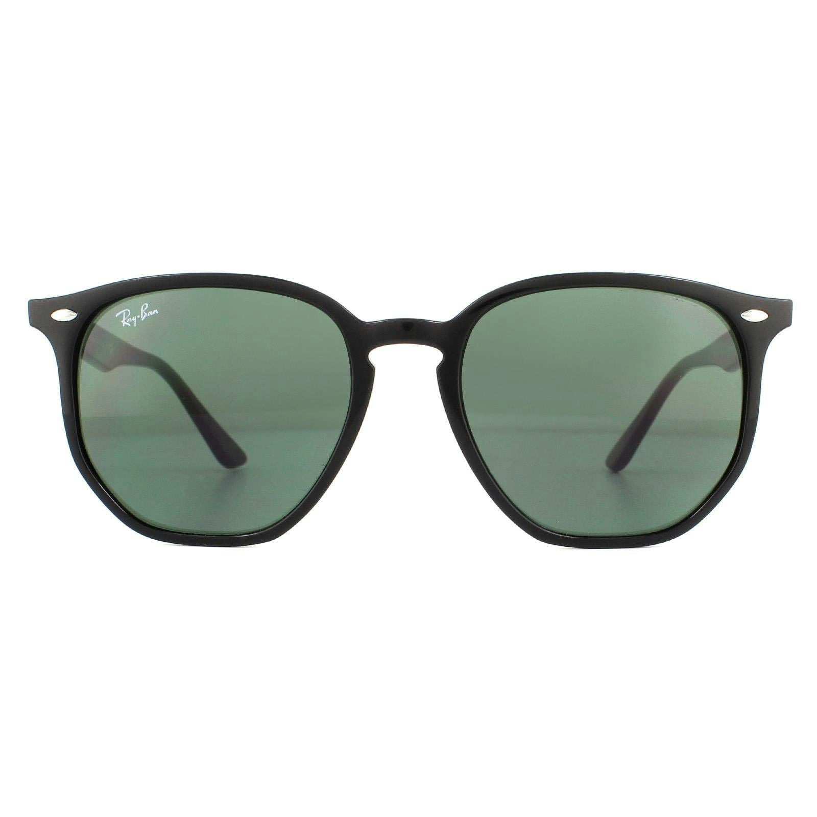 Ray - Ban Unisex Green Ray - Ban Rb4306 601/71 Sunglasses Injected Black Geometric Normal - Image 11