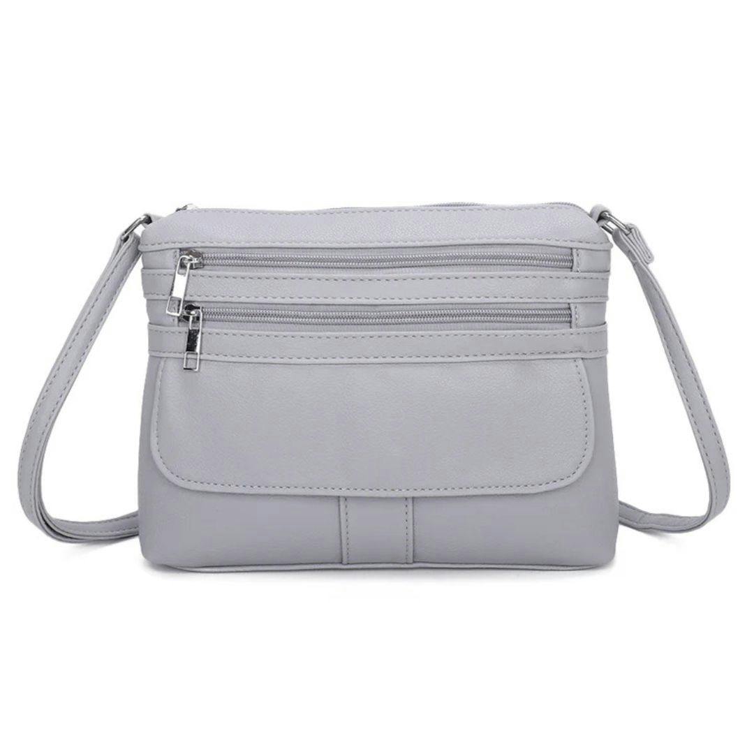 Love Emvy Grey Emvy Classic Collection Crossbody Bag - Ash