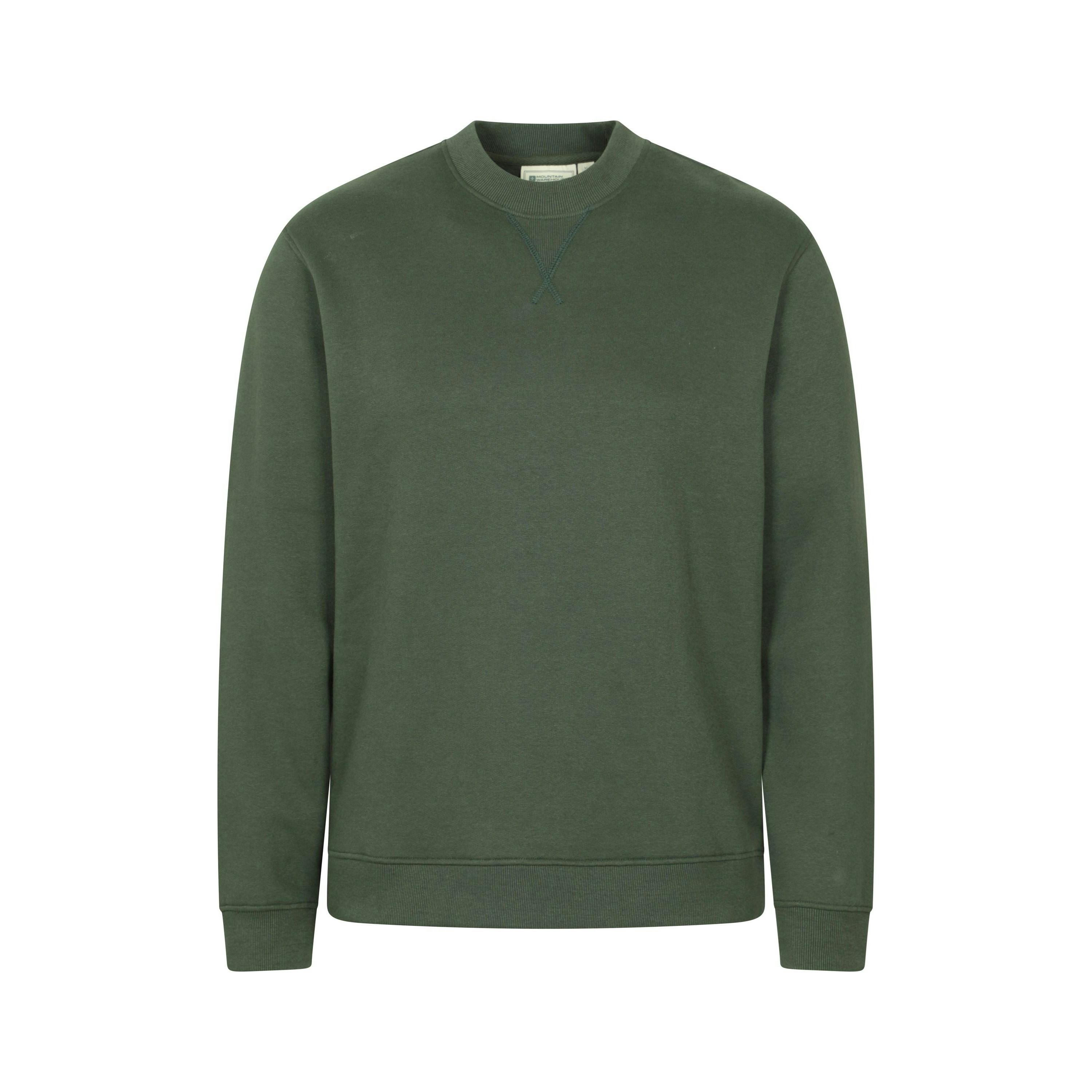 Mountain Warehouse Men's Green Hemsby Sweatshirt - 3XL - 100% Mixed