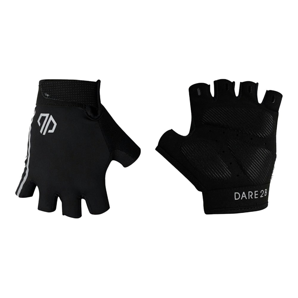 Dare 2B Women's Black / Reflective Cycling Mitts - M