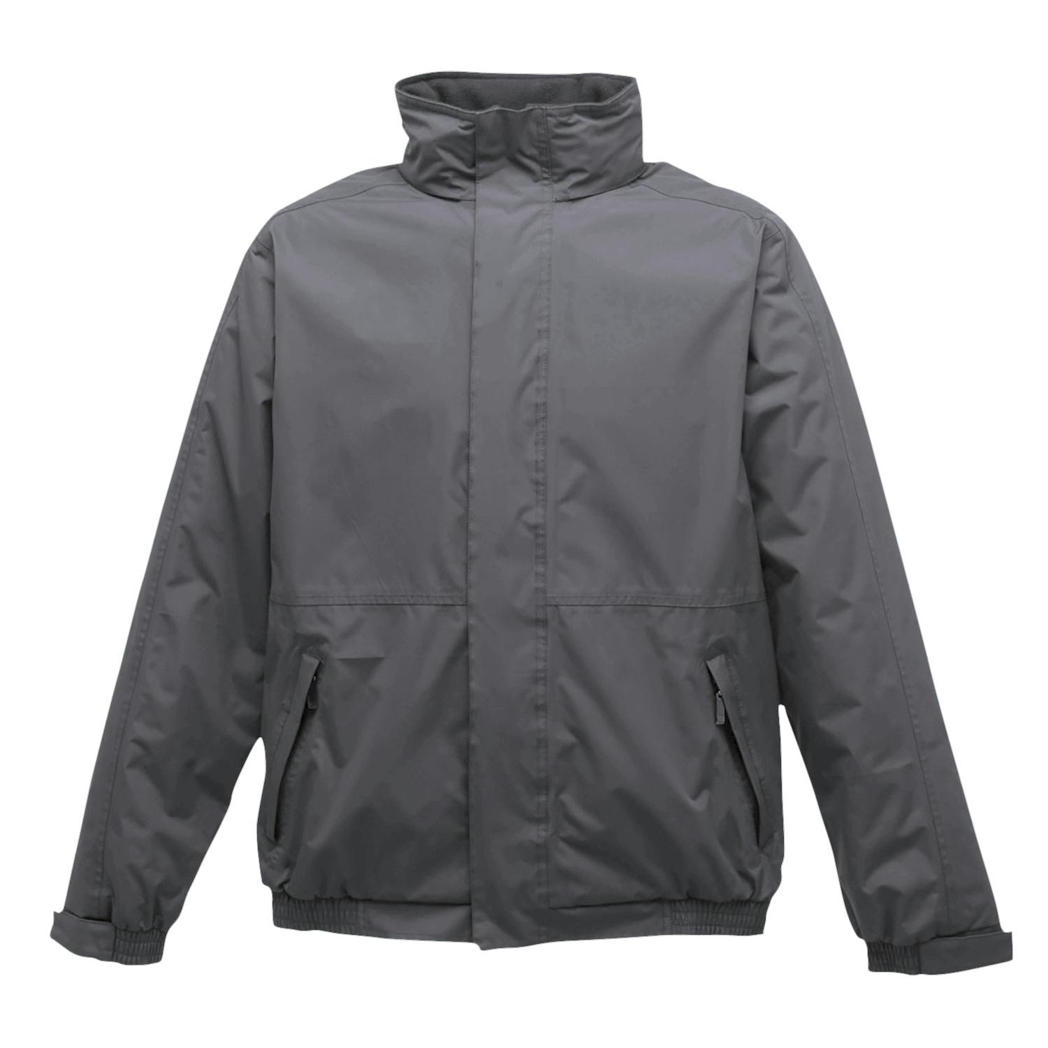 Regatta Grey/Black Dover Waterproof Windproof Jacket (Thermo-Guard Insulation) - Seal - 3XL - Seal - 100% Polyester