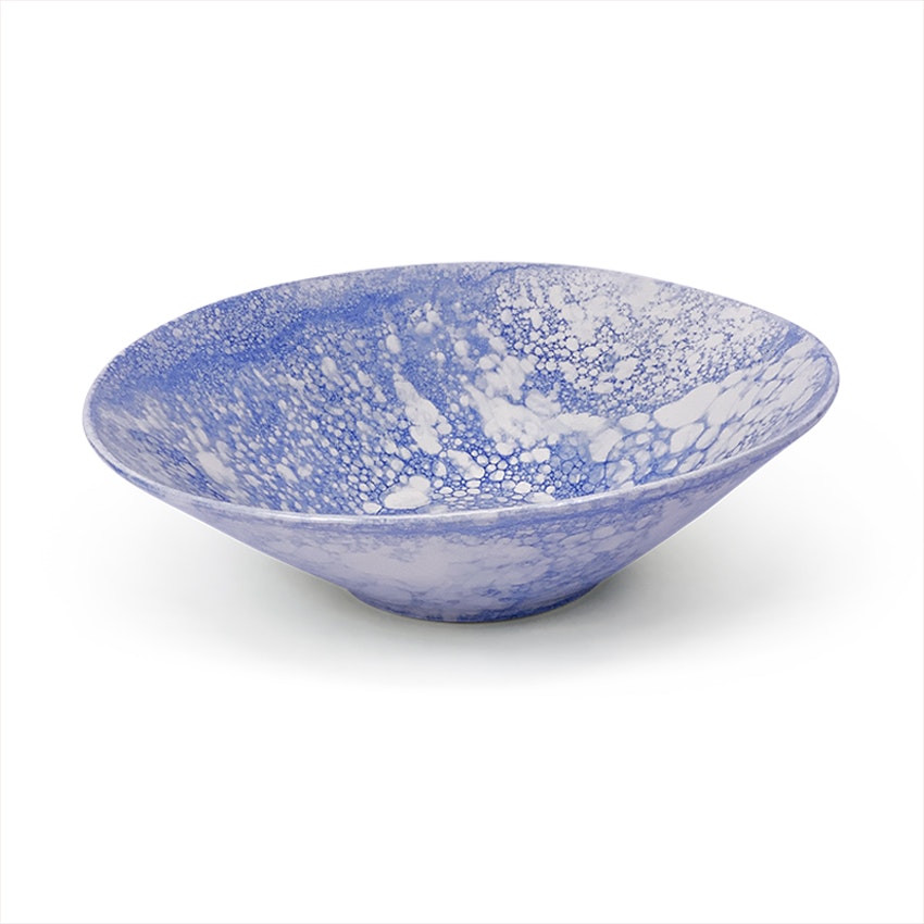 Verano Spanish Ceramics Burbujas - Large Conical Bowl