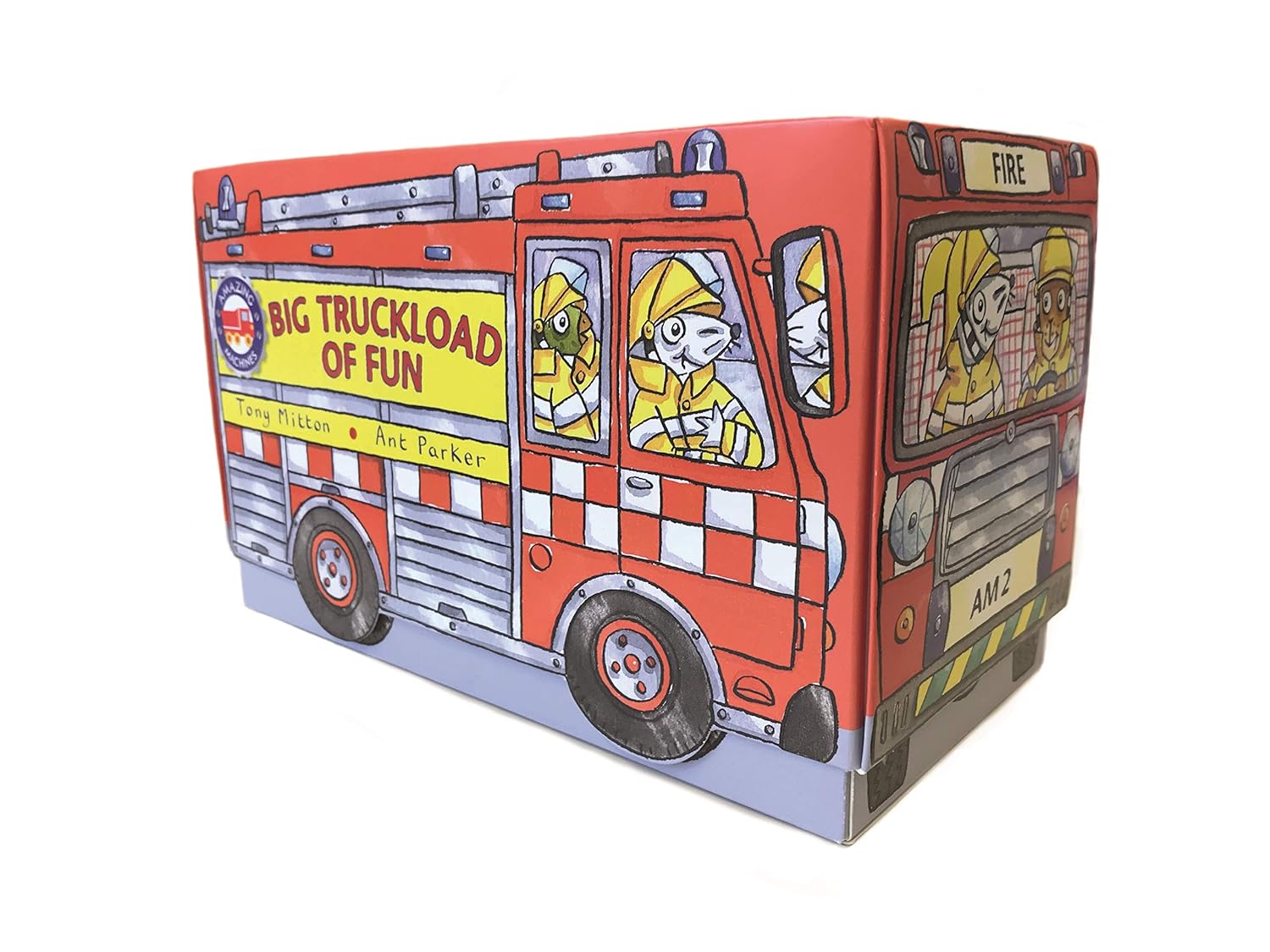 Macmillan Amazing Machines Big Truckload Of Fun Children Collection Tony Mitton 14 Books Set