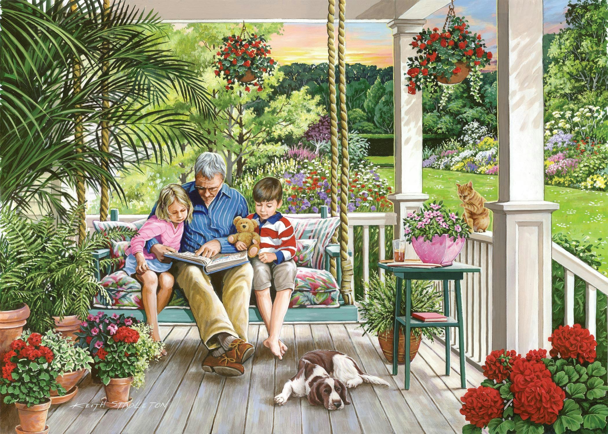 The House Of Puzzles Storytime - Big 500 Piece Jigsaw Puzzle