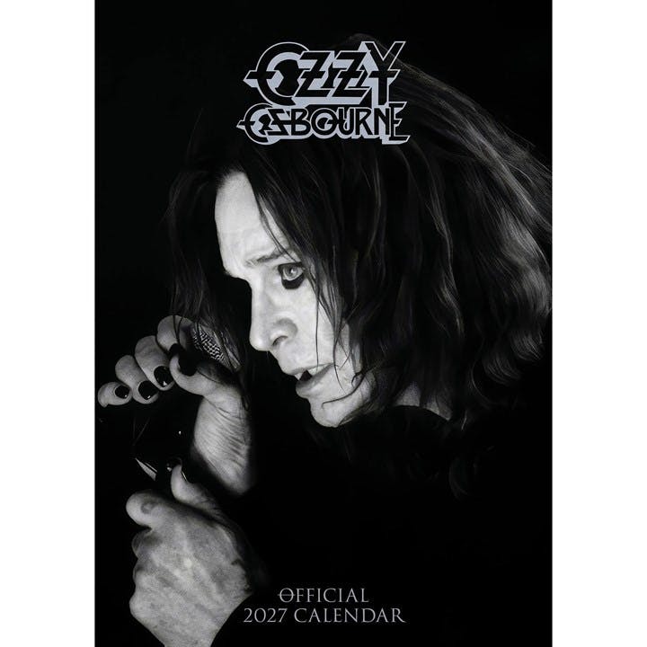 Ozzy Osbourne A3 Calendar 2027 Birthday, Xmas Gift Official Product - Image 8