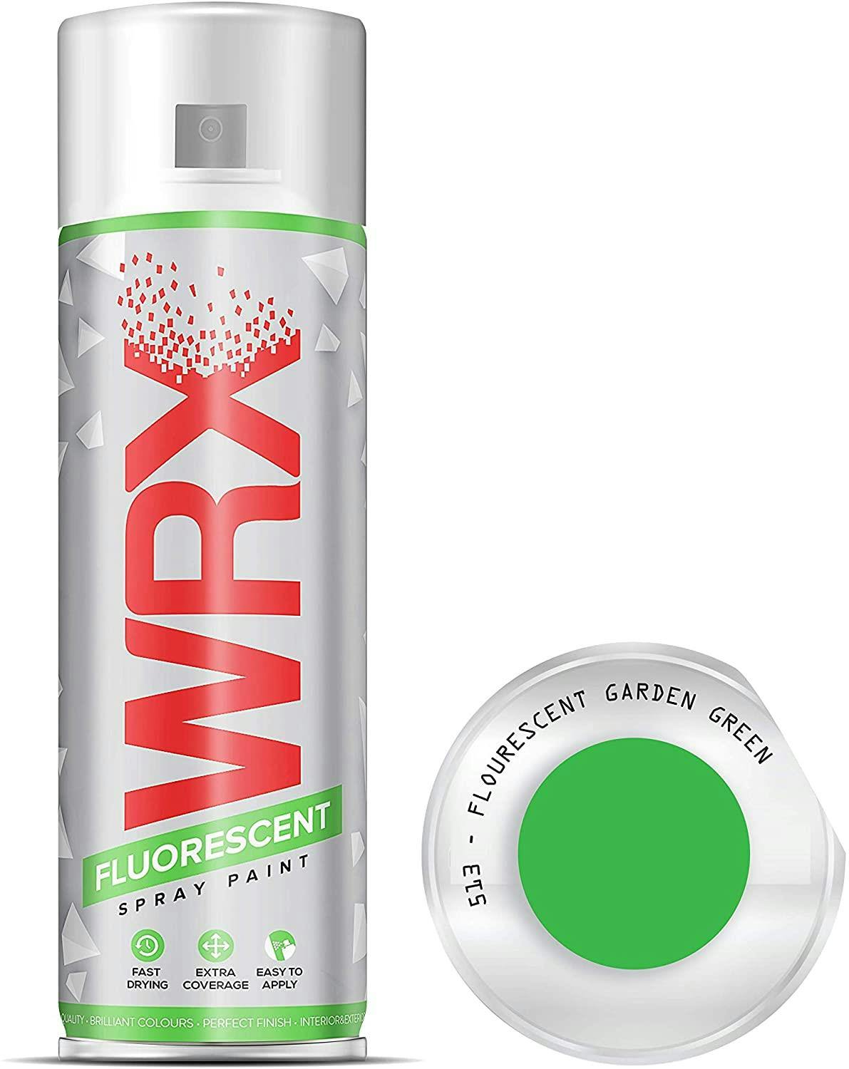 Wrx Green Fluorescent Garden Spray Paint 400Ml