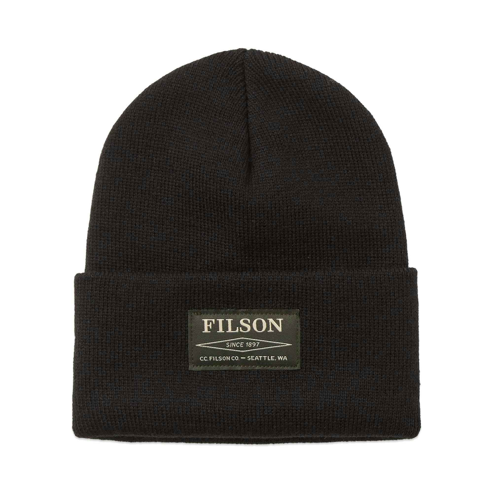 Filson Black Ballard Watch Cap