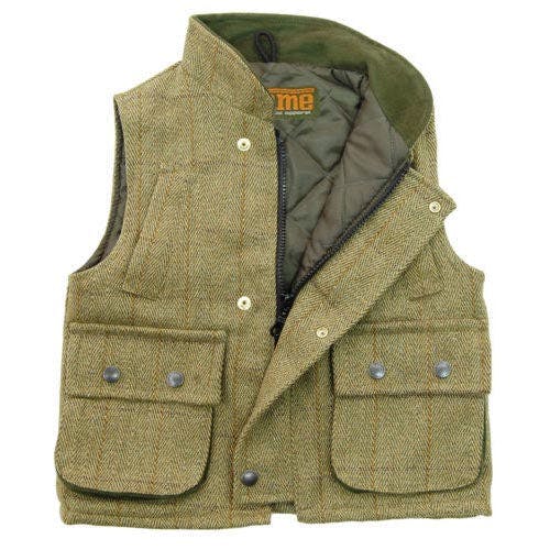 Coolandnew Children's Game Tweed Gilet - Fife - 34 (13/14)