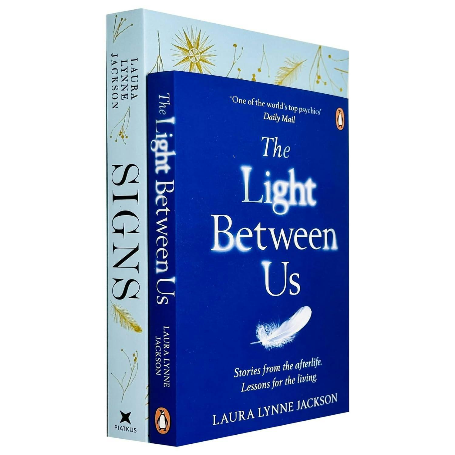 Various Publishers Light Signs And The Between Us 2 Books Collection Set By Laura Lynne Jackson