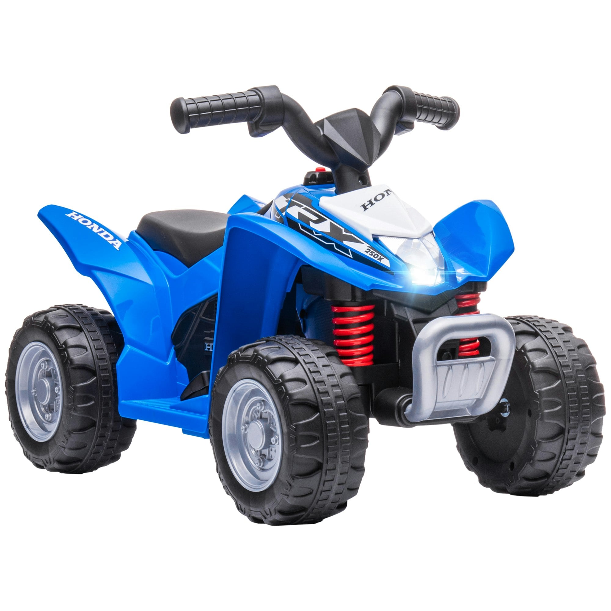 B&Q - Honda Licensed Kids Electric Quad Bike 6V Atv For 1.5-3 YearsBlue - Image 2