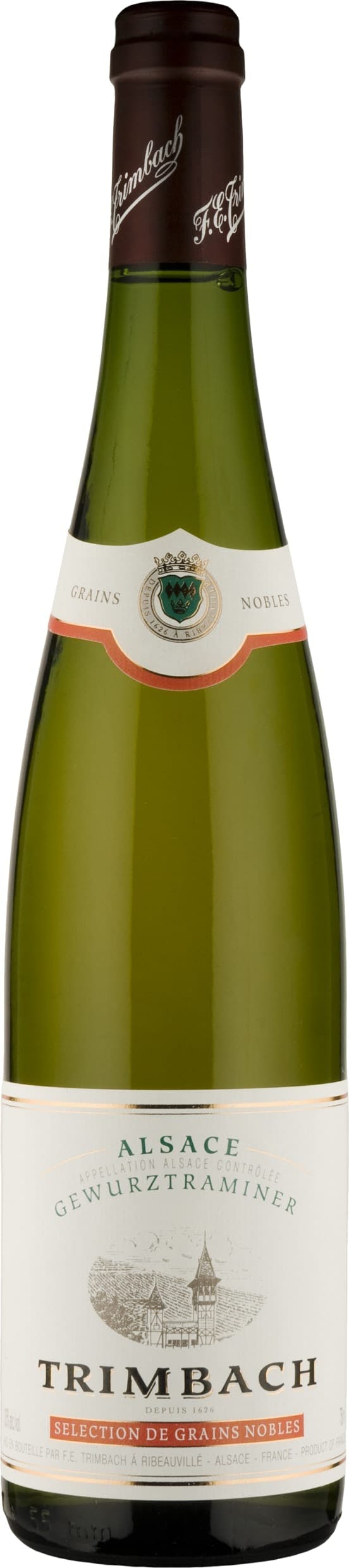 Various Wine White/Peach Trimbach Gewurztraminer Selection De Grains Nobles 2017 75Cl - Pack Of 6