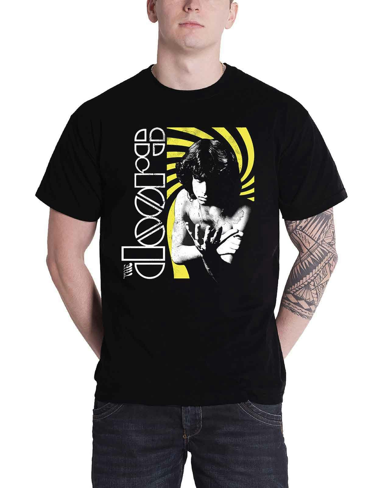 Paradiso Clothing Unisex Black Paradiso The Doors Jim Spinning T Shirt - M