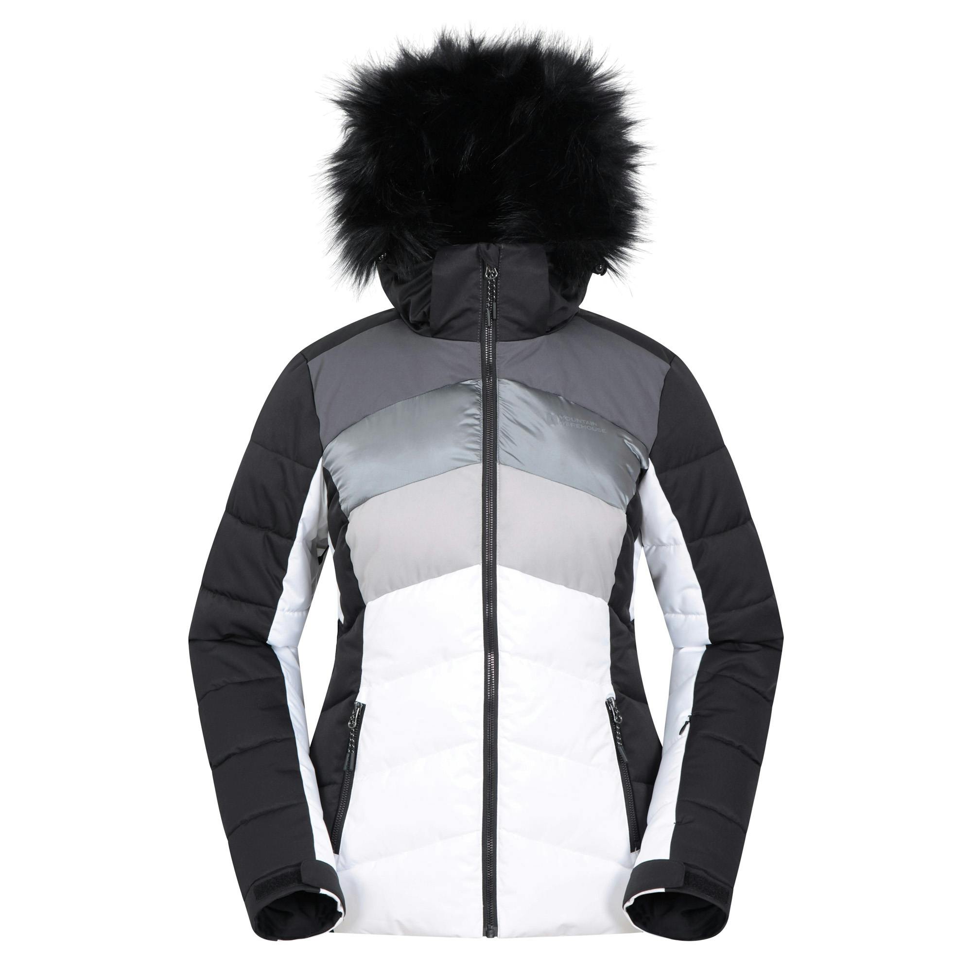 Mountain Warehouse Women's Multi/White / Cascade Padded Ski Jacket - Size 22 - Image 2