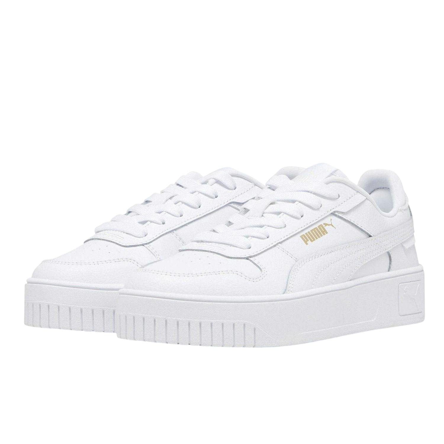Puma White Kids Carina Street Platform Trainers - 5.5 Uk - 100% Mixed