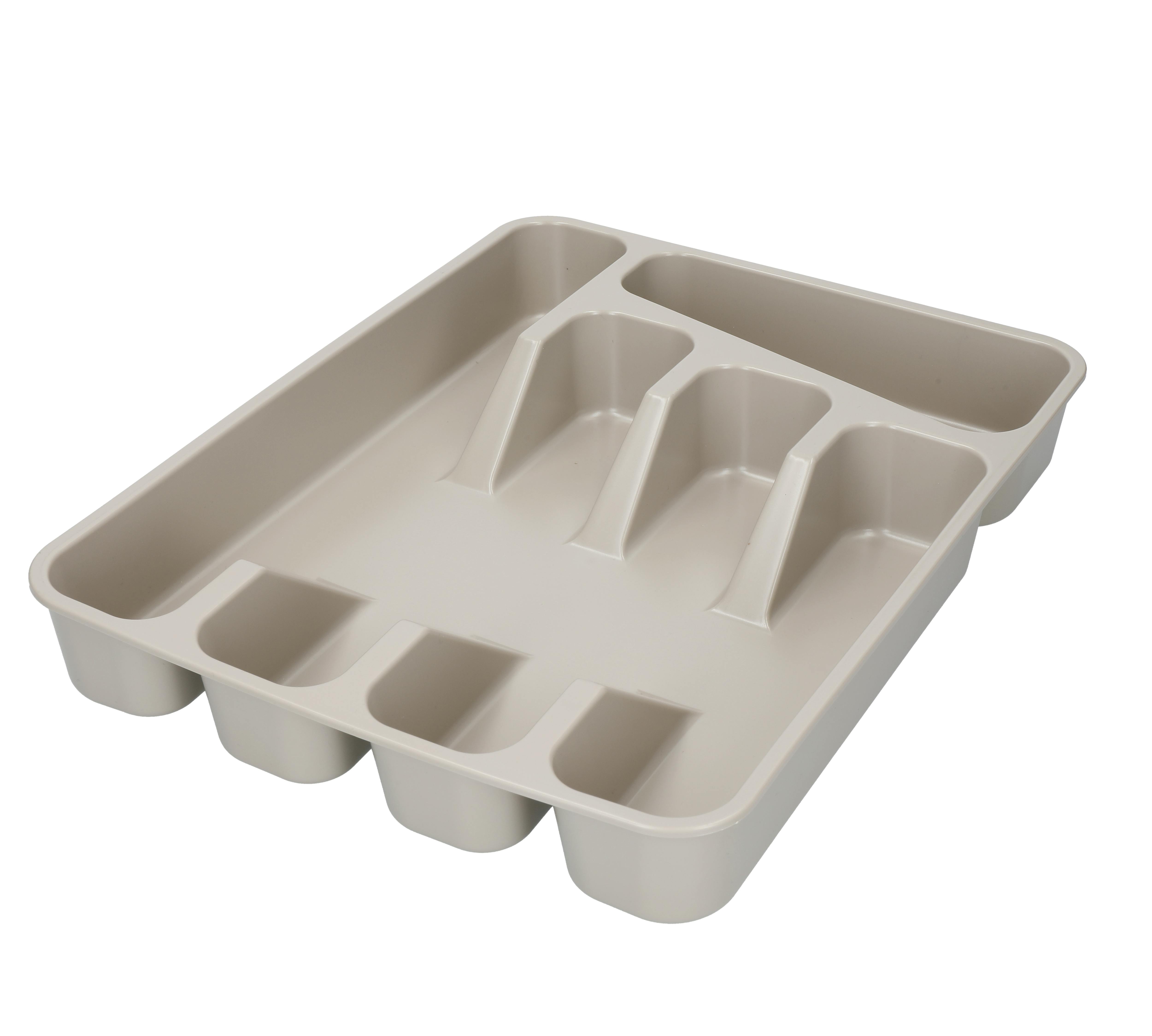 Rackhams Cream Recycled Plastic Cutlery Tray - Pet - Tableware