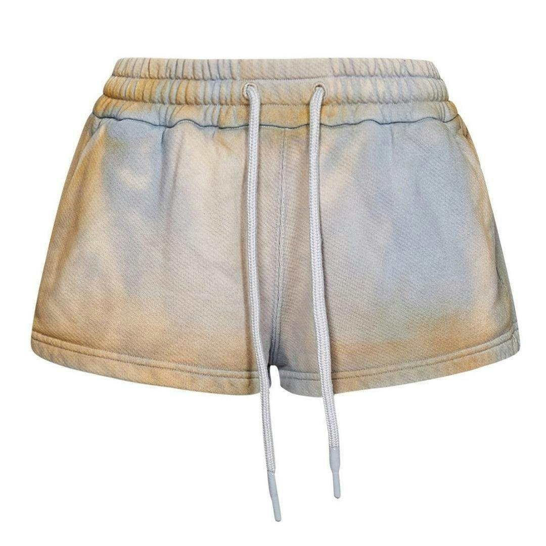 Off-White Women's White/Beige Off- Laundry Casual Shorts - Xs - 100% Cotton