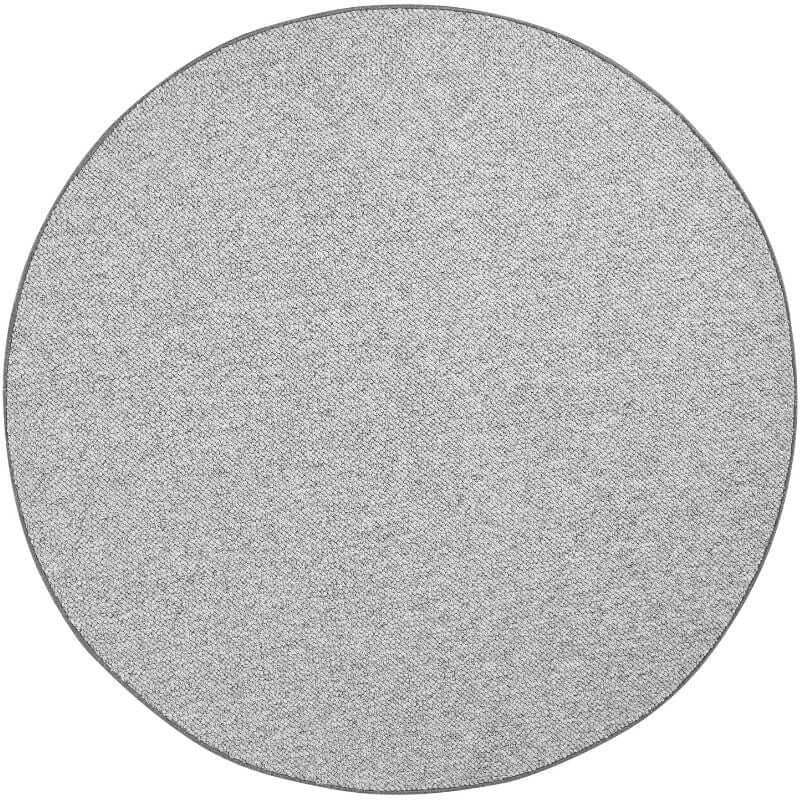 Rackhams Grey Wolly Tufted Wool-Look Rug - Ø 200 Cm