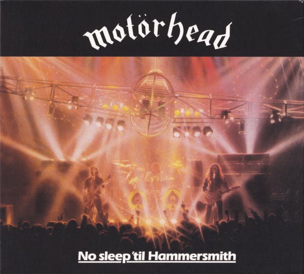 Eyesore Merch Motorhead 'No Sleep 'Til Hammersmith' 2Cd Digipack