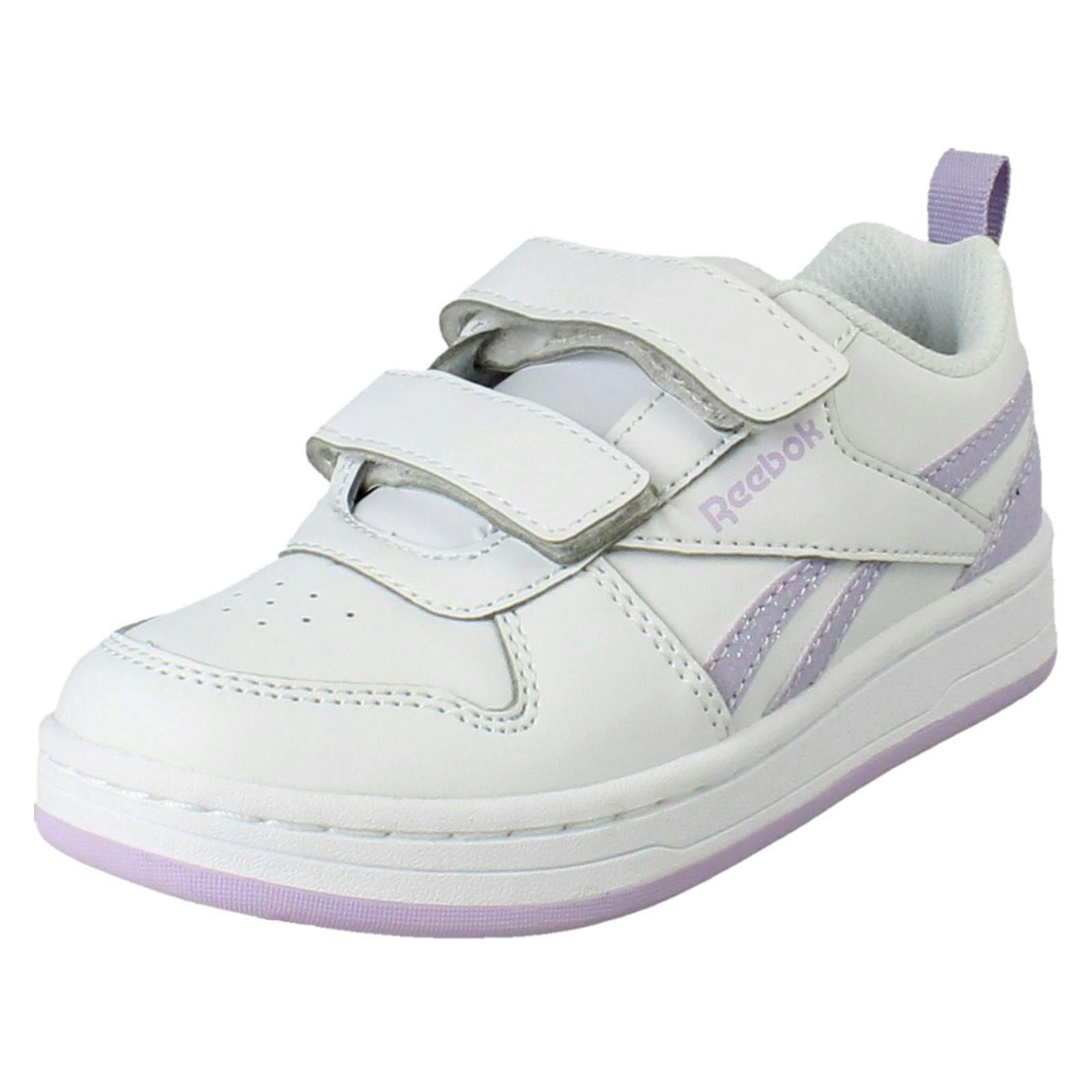 Reebok Girls White Trainers Royal Prime 2.0 Hp4741 - Uk 11 Child
