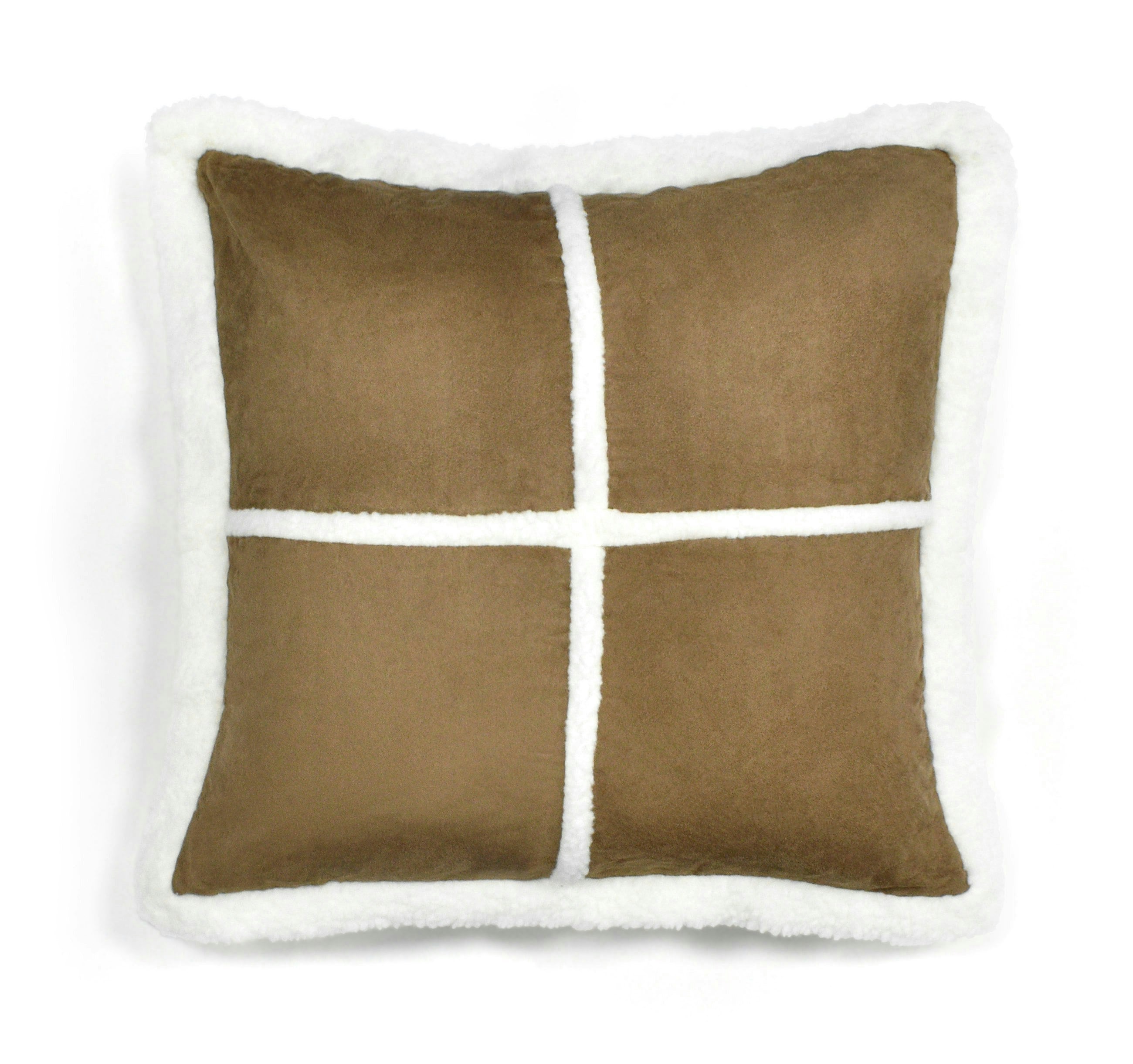 Intimates Sheepskin Cushion - 56Cm X 56Cm - Multi