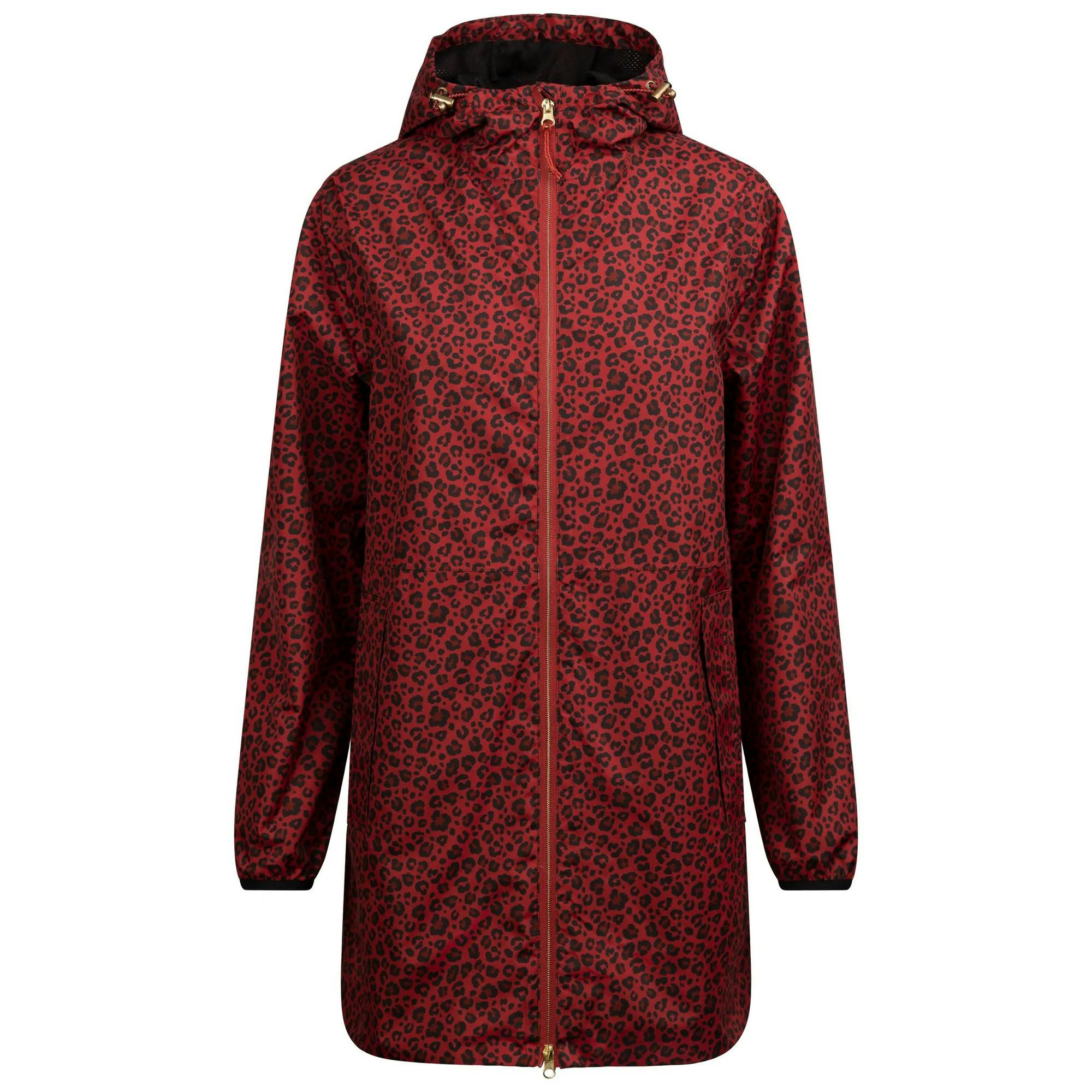 Trespass Women's / Parched Waterproof Jacket - Burnt Sienna - S - Burnt Sienna - 100% Polyester