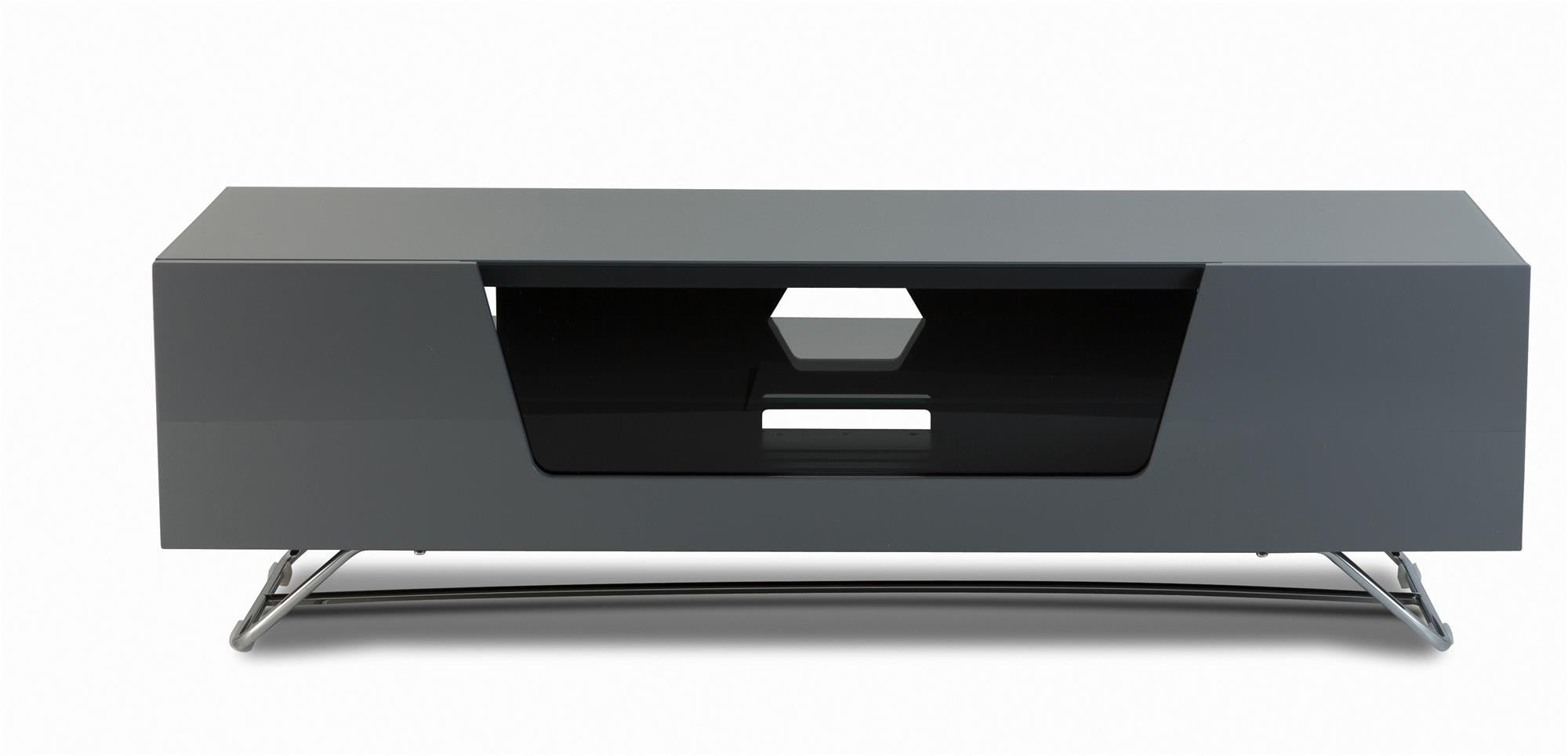 Photos - Mount/Stand Alphason Rackhams CHROMIUM 2 CAB 1200 - GREY - CRO2-1200CB-GRY - Grey 