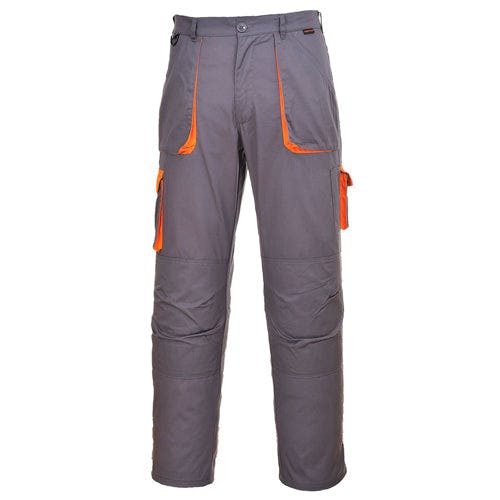 Portwest Grey Tx11 Texo Contrast Cargo Trousers - M