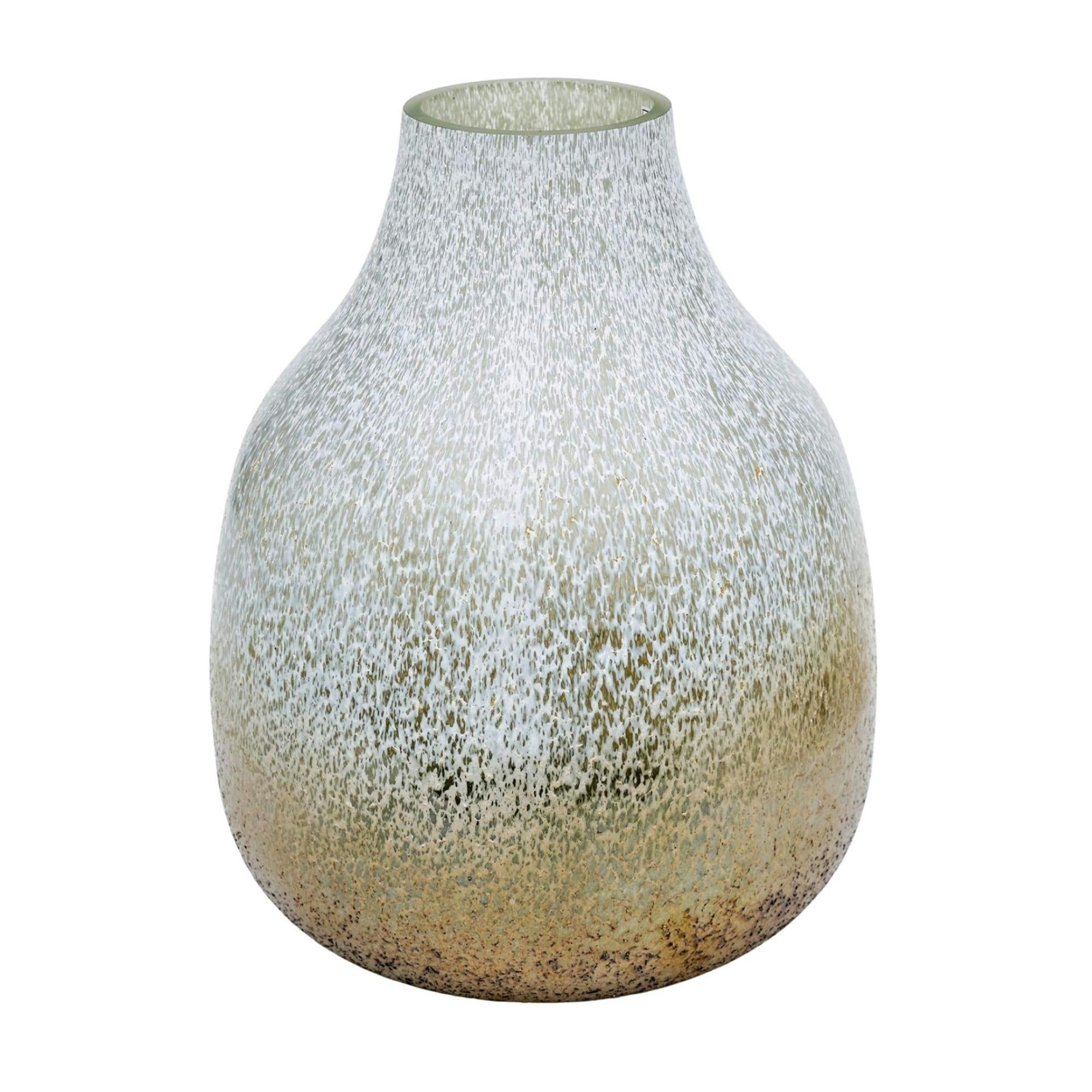 Rackhams Gold Verre Round Atlantic Vase