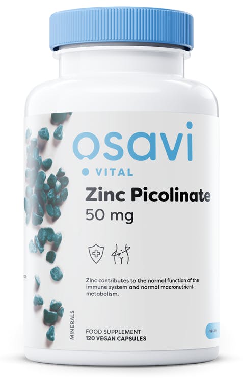 Osavi Zinc Picolinate, 50Mg - 120 Vegan Caps - Image 5