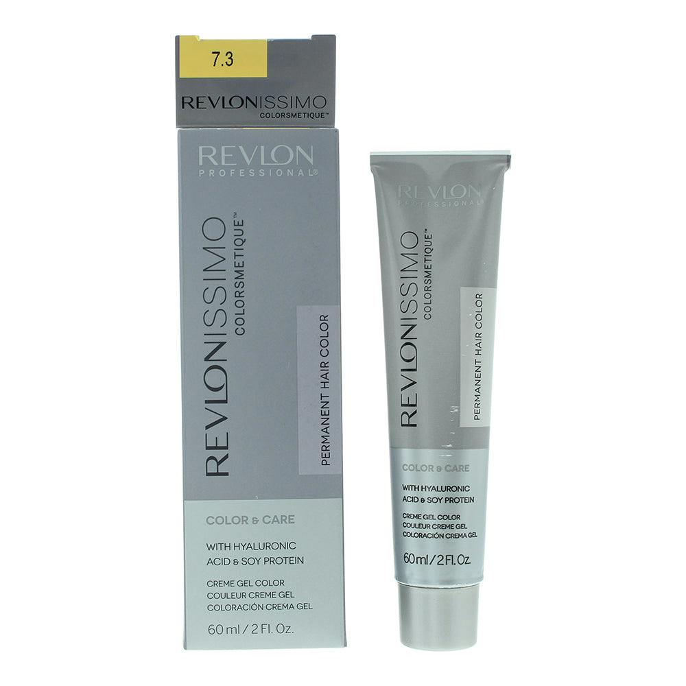 Revlon Golden Revlonissimo Colorsmetique 7.3 Blonde Hair Colour 60Ml