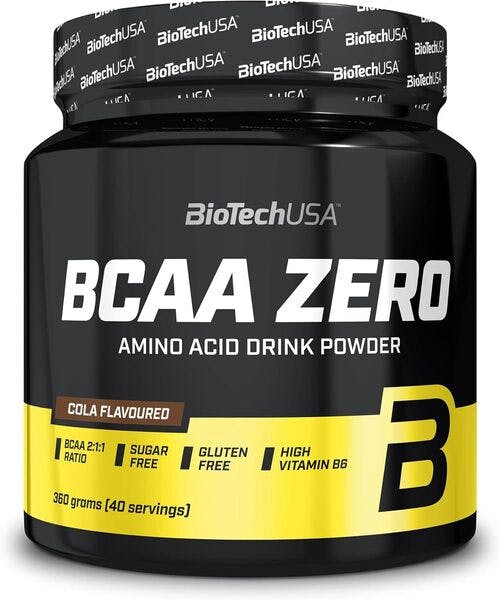 Biotechusa Bcaa Zero Amino Acid Glutamine High Vitamin B6 Cola Flavoured | 360G - Image 4