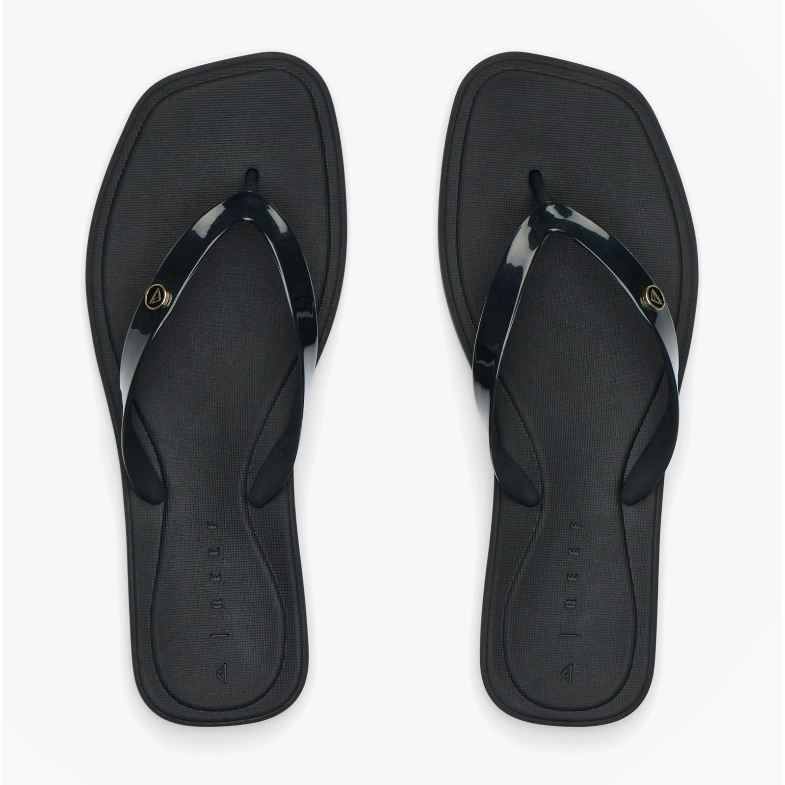Reef Black Solaye Toe-Post Sandals Sandals In - Uk 5
