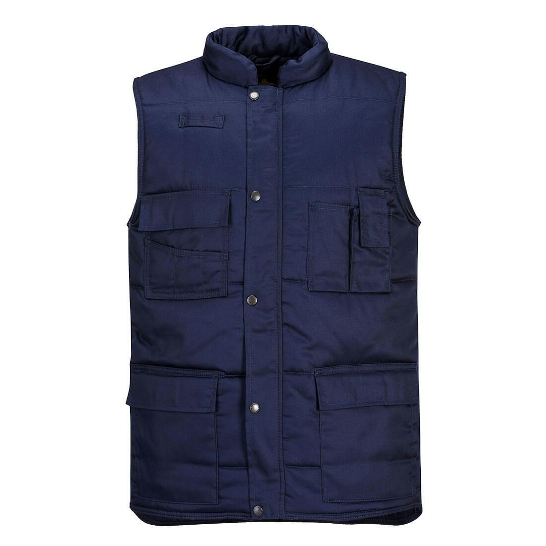 Portwest Men's Navy Shetland Padded Bodywarmer - Image 6