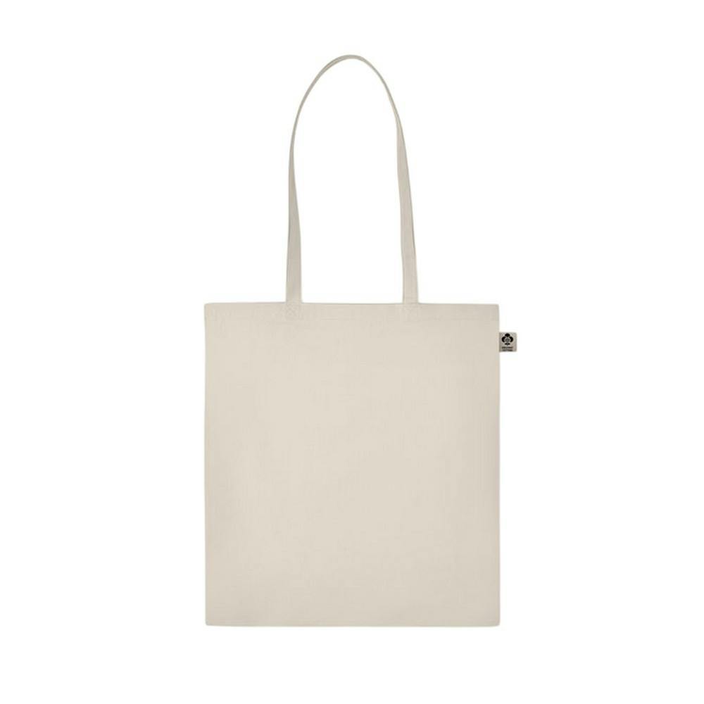 Midocean Beige Zimde Organic Cotton Tote Bag - One Size