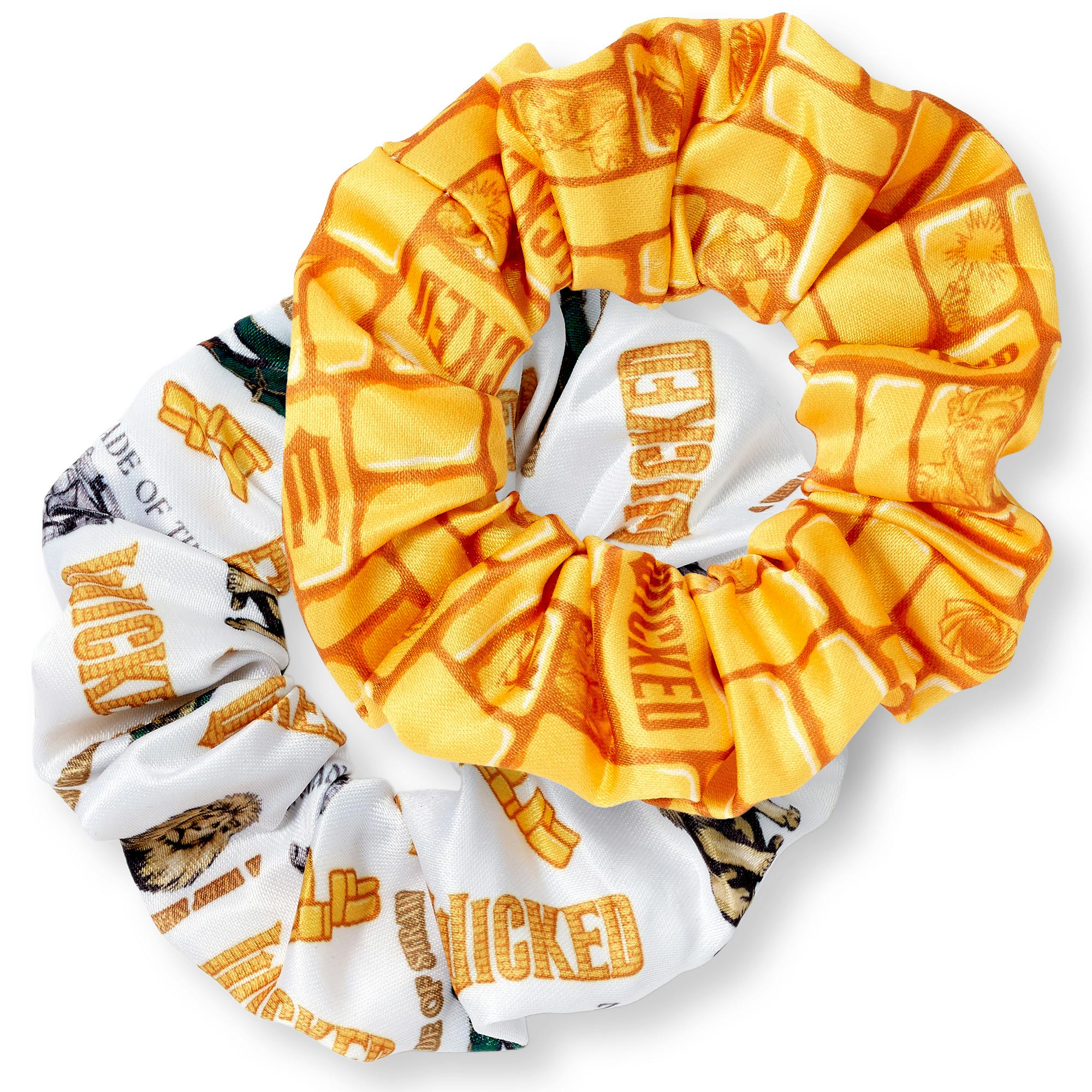 The Carat Shop Yellow Wicked For Good Hair Scrunchie Set